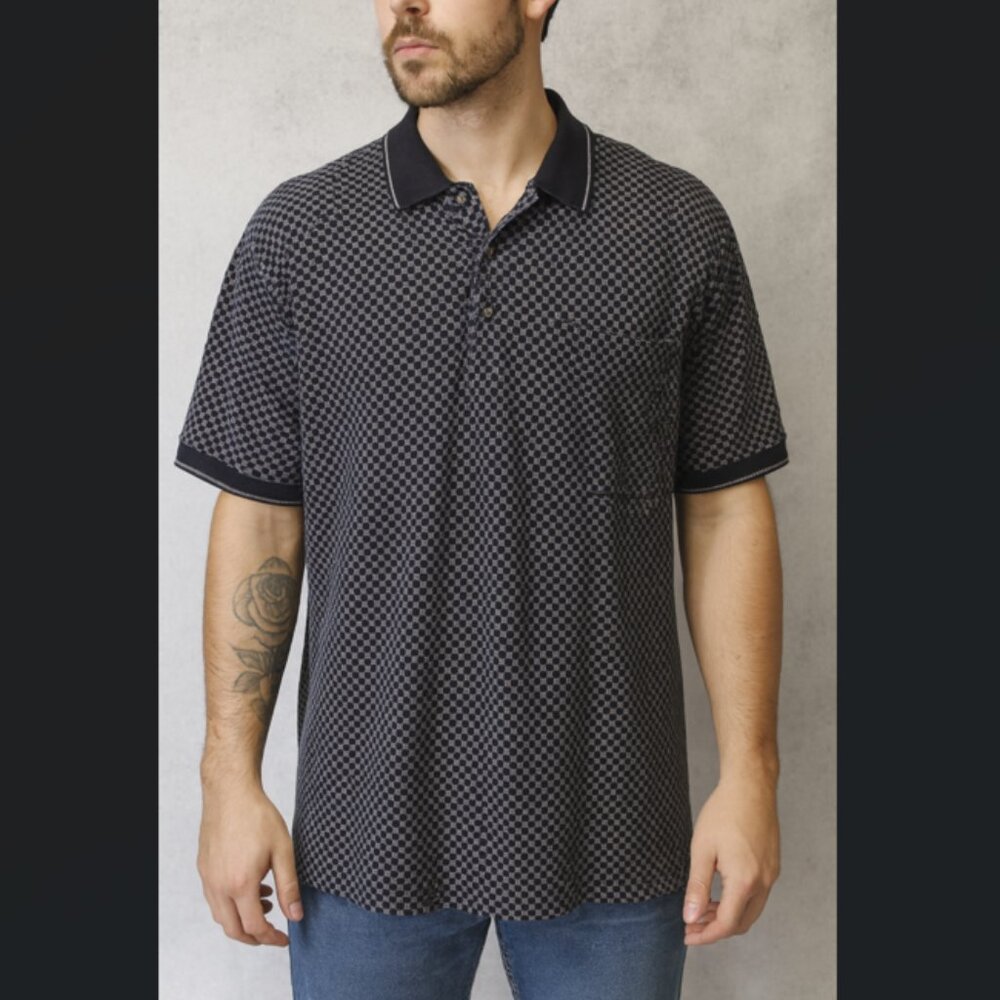 VINTAGE Arrow Tournament Short Sleeve Pullover Shirt